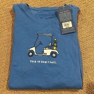 NWT Mens Life is Good T shirt